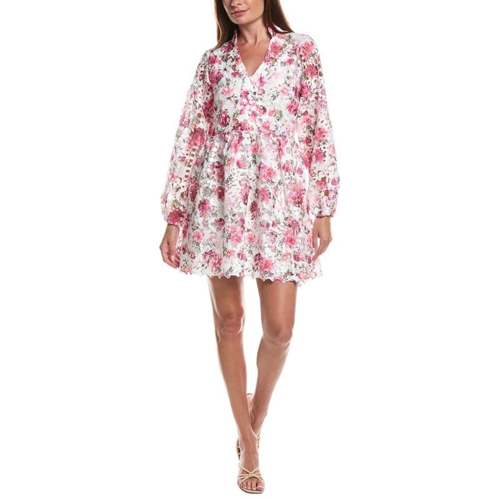 Layered With Love Womens  Harper Mini Dress, White